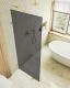 Душевая перегородка MaybahGlass MGD-271-3 79см золото
