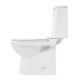 Унитаз-компакт Sanita Luxe Некст Тонкий WC.CC/Next/2-SlimDM/WHT.G/S1 белый