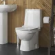 Унитаз-компакт Sanita Luxe Некст Тонкий WC.CC/Next/2-SlimDM/WHT.G/S1 белый