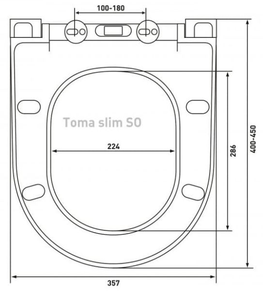 Комплект Berges 4в1 043262: инсталляция NOVUM525 кнопка D7 белая/хром унитаз Okus сиденье Toma Slim SO