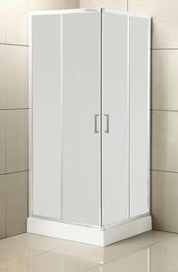 Душевой уголок квадратный, хром BelBagno UNO-195-A-2-90-P-Cr