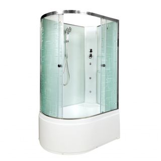 Душевая кабина Deto ЕМ4511 R  N с гидромассажем (гм.) 110х80х208 см Душевая кабина Deto ЕМ4511 R  N с гидромассажем (гм.) 110х80х208 см
