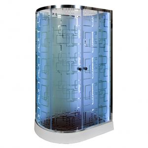 Душевая кабина Deto ЕМ1512 R с гм. и эл. 120х80х220 см