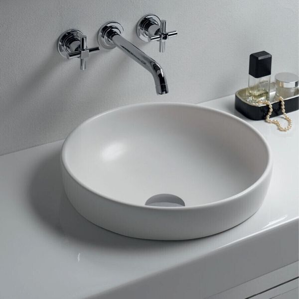 Раковина Vitra W.Jewels 4334B003-1361 40cm-цвет белый