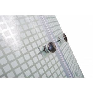 Душевая кабина Deto L 990 с гм. и эл. 90х90х215 см