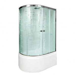 Душевая кабина Deto ЕМ4511 R  N с гидромассажем (гм.) 110х80х208 см