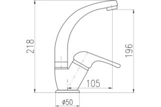 Смеситель для кухни Rav Slezak Sazava SA306.5/2 хром Смеситель для кухни Rav Slezak Sazava SA306.5/2 хром