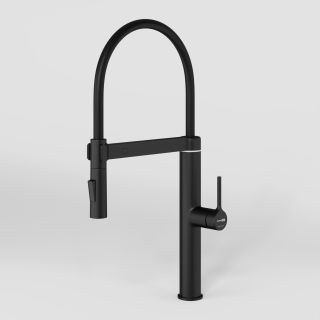Смеситель для кухни WasserKRAFT A8867 с гибким изливом чёрный матовый