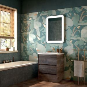Напольная тумба под раковину Art&Max Family 58см бетон экзотик Family-580-3C-PIA-PE
