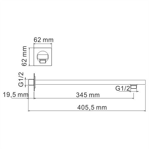WASSERKRAFT A110 НАСТЕННЫЙ ИЗЛИВ ДЛЯ ВАННЫ WASSERKRAFT A110 НАСТЕННЫЙ ИЗЛИВ ДЛЯ ВАННЫ