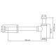 WasserKRAFT A093 Сифон для раковины WasserKRAFT A093 Сифон для раковины