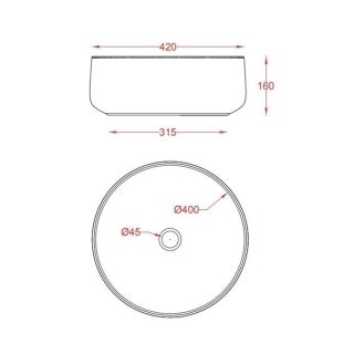 Раковина ArtCeram Cognac COL001 15 34 grigio oliva 42 см Раковина ArtCeram Cognac COL001 15 34 grigio oliva 42 см