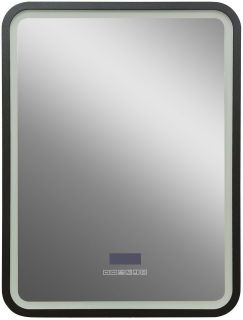 Зеркало с подсветкой и музыкальным блоком Art&Max Genova 60x80см чёрный AM-Gen-600-800-S-F-MFP Зеркало с подсветкой и музыкальным блоком Art&Max Genova 60x80см чёрный AM-Gen-600-800-S-F-MFP