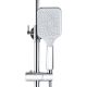 Душевая стойка Azario Arizona AZ-20S хром