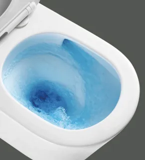 Унитаз подвесной Stella Polar Ибица SP-00001846 безободковый крышка-сиденье микролифт белый