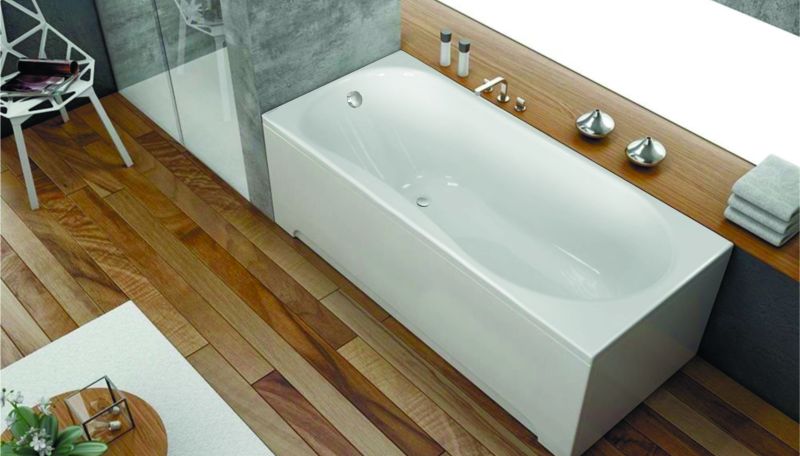 Акриловая ванна Aquanika Form A1017075026 170x75 см белый