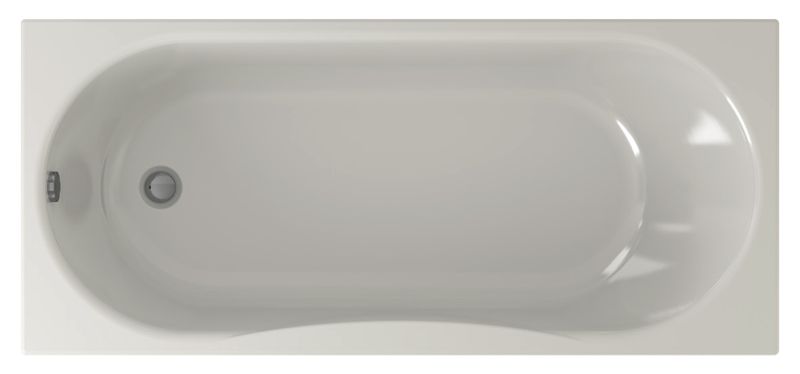 Акриловая ванна Aquanika Form A1017075026 170x75 см белый