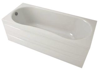 Акриловая ванна Aquanika Form A1017075026 170x75 см белый