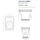 Унитаз Artceram Civitas CIV003 03 00 nero черный Унитаз Artceram Civitas CIV003 03 00 nero черный