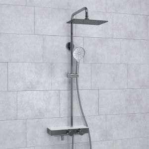 Душевой комплект WasserKRAFT A113.069.127.CH Thermo хром