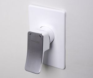 Wasserkraft A12667WHITE Встраиваемый комплект для душа с верхней душевой насадкой