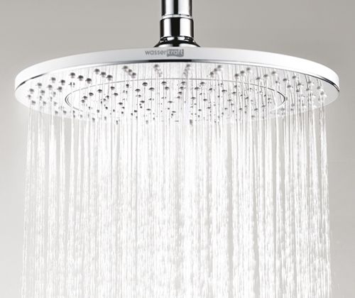 Wasserkraft A16067WHITE Встраиваемый комплект для душа с верхней душевой насадкой и лейкой
