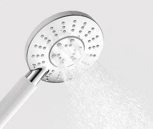 Wasserkraft A16067WHITE Встраиваемый комплект для душа с верхней душевой насадкой и лейкой