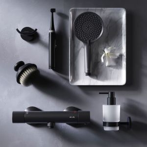 Смеситель для душа с термостатом Am.Pm X-Joy F85A40022 чёрный