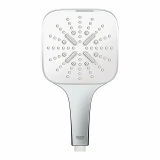 Душевая лейка Grohe Rainshower SmartActive 130 Cube 26551LS0 хром/белый