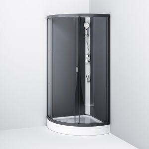 Душевая кабина Am.Pm X-Joy 90x90см графит W88C-301-090GG