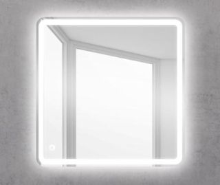 Зеркало BelBagno с LED-подсветкой и кнопочным управлением SPC-MAR-600-600-LED-BTN