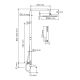 Душевой комплект WasserKRAFT A188.116.137.087.CH Thermo хром Душевой комплект WasserKRAFT A188.116.137.087.CH Thermo хром