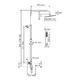 Душевой комплект WasserKRAFT A199.118.103.087.CH Thermo хром