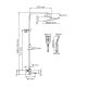 Душевой комплект WasserKRAFT A199.262.201.BG Thermo золото
