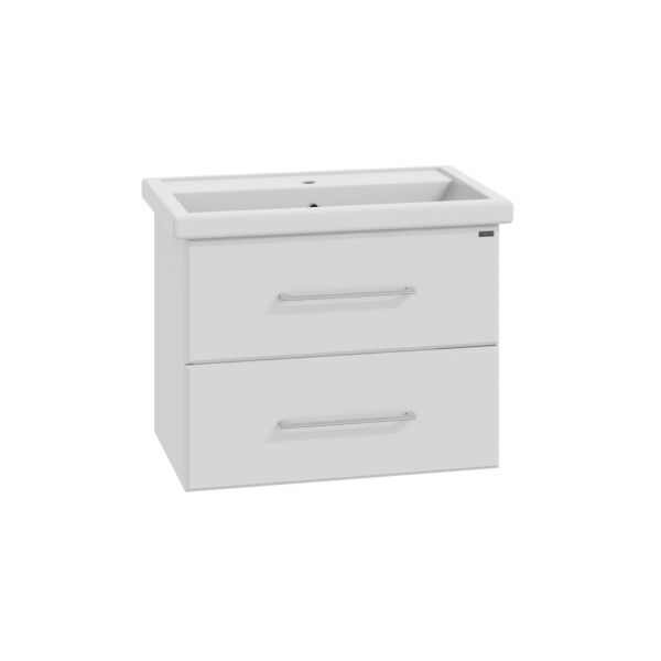 Подвесная тумба под раковину Санта Омега 207038 70 см белый