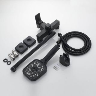Смеситель для ванны Shevanik S9622H чёрный Смеситель для ванны Shevanik S9622H чёрный