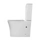 Унитаз напольный Azario Rielo AZ-2179A-UQ1 безободковый торнадо белый