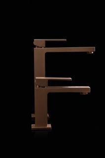 Смеситель для раковины Boheme Qubic 471-BRB брашированная бронза Смеситель для раковины Boheme Qubic 471-BRB брашированная бронза