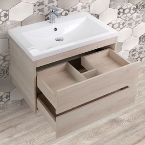 Подвесная тумба под раковину Art&Max Family 75см сканди Family-750-2C-SO-PB