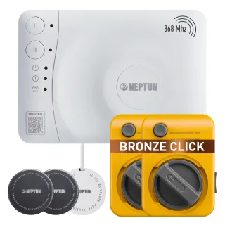 Комплект Neptun Special Edition Smart 1419531-2 беспроводной Bronze Click 1 дюйм