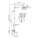 Душевой комплект WasserKRAFT A288.077.078.BM Thermo черный Душевой комплект WasserKRAFT A288.077.078.BM Thermo черный