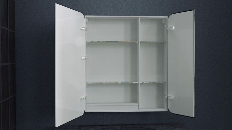Зеркало-шкаф с подсветкой Art&Max Verona левый 80см белый AM-Ver-700-800-2D-L-DS-F Зеркало-шкаф с подсветкой Art&Max Verona левый 80см белый AM-Ver-700-800-2D-L-DS-F