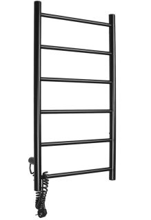 Полотенцесушитель электрический Domoterm Классик DMT 109-6 40x81 EK L чёрный Полотенцесушитель электрический Domoterm Классик DMT 109-6 40x81 EK L чёрный