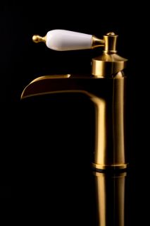 Смеситель для раковины Boheme Vogue золото 211 Смеситель для раковины Boheme Vogue золото 211