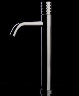 Смеситель для накладной раковины Boheme Stick Black diamond чёрный/хром 122-BCR Смеситель для накладной раковины Boheme Stick Black diamond чёрный/хром 122-BCR