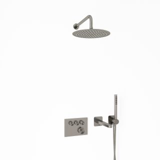 Душевой комплект WasserKRAFT Wern Thermo A4258.097.121.275.100.276.298 T с термостатом никель