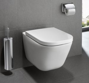 Унитаз подвесной Roca Gap Clean Rim (A34H47C000) с микролифтом