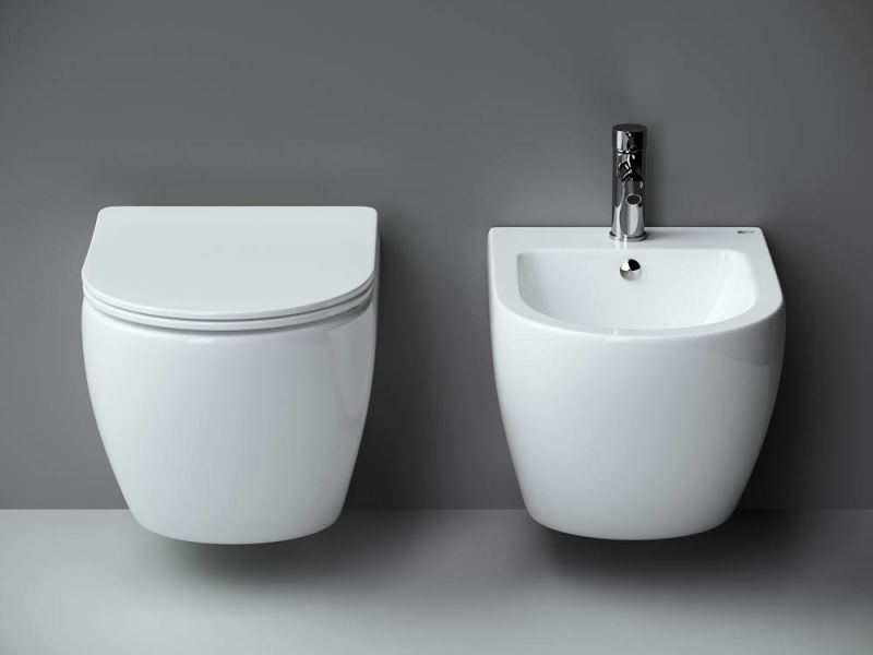 Подвесной унитаз Ceramica Nova Metropol CN4002 безободковый белый