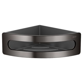 Полочка для ванной Keuco Elegance 11657350001 титан чёрный шлифованный Полочка для ванной Keuco Elegance 11657350001 титан чёрный шлифованный