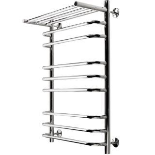 Полотенцесушитель водяной Indigo Brace LBCW80-50P с полкой 80x50 см хром